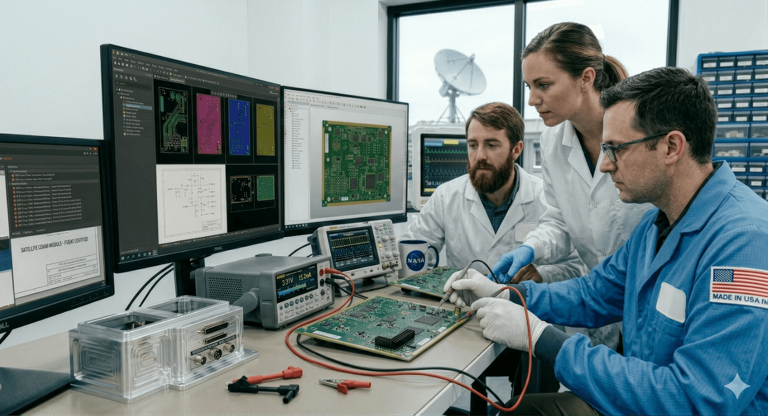 Quality Control and pcb testing